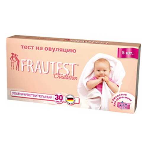 Тест Frautest на овуляцию тест-полоска 5 шт. в Фармаимпекс