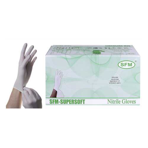Перчатки медицинские SFM Hospital Products SUPERSOFT S белый 100 пар в Фармаимпекс