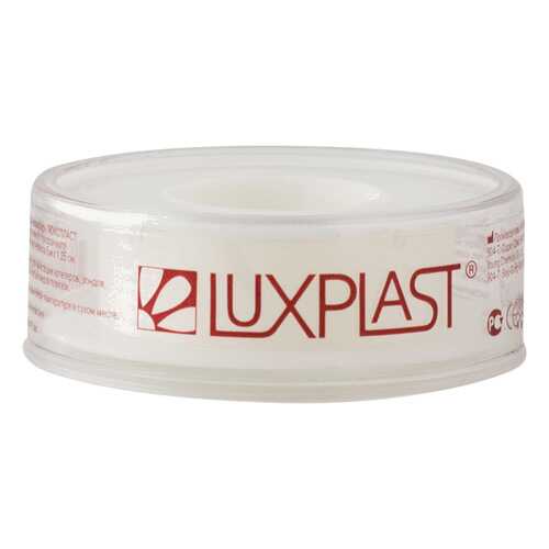 Пластырь Luxplast фиксирующий на полимерной основе прозрачный 5 м х 1,25 см в Фармаимпекс