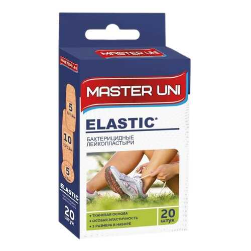Пластырь Master Uni Elastic бактерицидный классический 20 шт. в Фармаимпекс