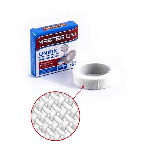 Пластырь Master Uni Unifix фиксирующий на тканевой основе 1 х 500 см в Фармаимпекс