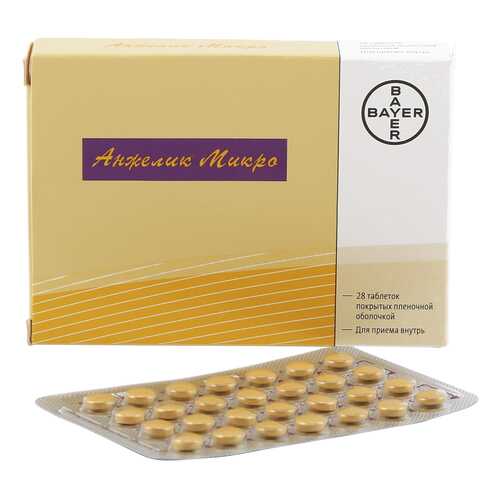 Анжелик микро таблетки, покрытые пленочной оболочкой 0,25 мг+0,5 мг 28 шт. в Фармаимпекс