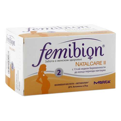 Фемибион Наталкер II Merck KGaA набор таблеток и капсул 60 шт. в Фармаимпекс