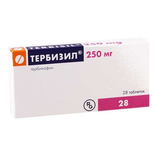Тербизил таблетки 250 мг 28 шт. в Фармаимпекс