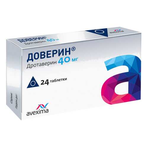Доверин таблетки 40 мг №24 в Фармаимпекс