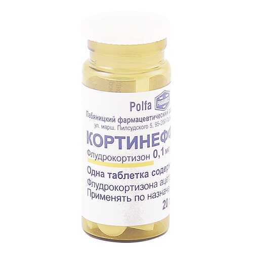 Кортинефф таблетки 0,1 мг 20 шт. в Фармаимпекс
