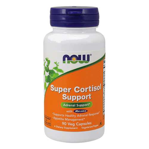 Для нервной системы NOW Super Cortisol Support 90 капсул в Фармаимпекс