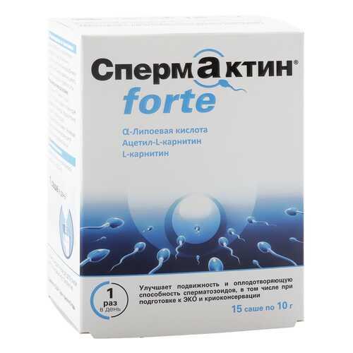 Man's formula PharmaMed спермактин форте порошок 10 г 15 шт. в Фармаимпекс