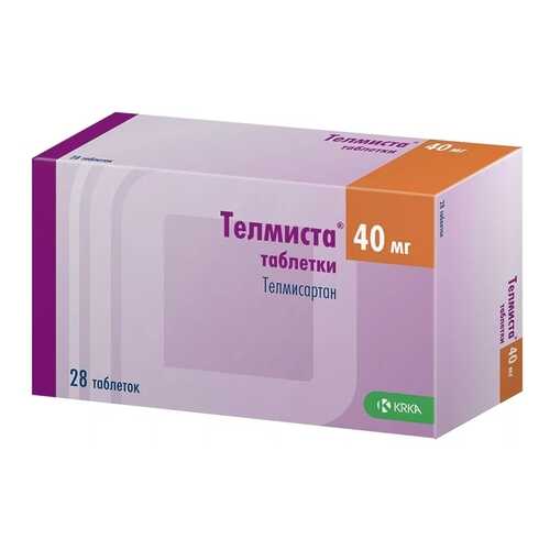 Телмиста таблетки 40 мг 28 шт. в Фармаимпекс