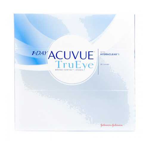 Контактные линзы 1-Day Acuvue TruEye 90 линз R 9,0 -11,00 в Фармаимпекс