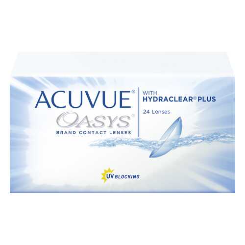 Контактные линзы Acuvue Oasys with Hydraclear Plus 24 линзы R 8,4 -10,00 в Фармаимпекс