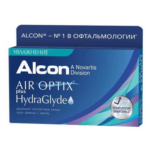 Контактные линзы ALCON Air Optix plus HydraGlyde 3 линзы -1,00 в Фармаимпекс