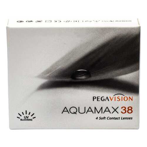 Контактные линзы AQUAMAX 38 4 линзы R 8,6 -3,00 в Фармаимпекс
