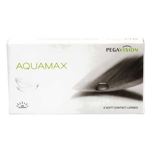 Контактные линзы AQUAMAX 6 линз R 8,6 -7,50 в Фармаимпекс