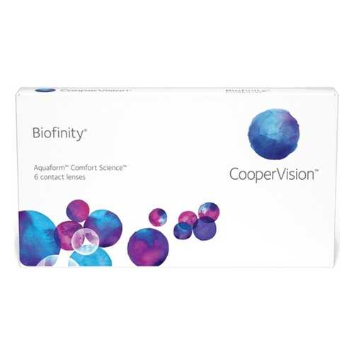 Контактные линзы Biofinity 6 линз -6,00 в Фармаимпекс