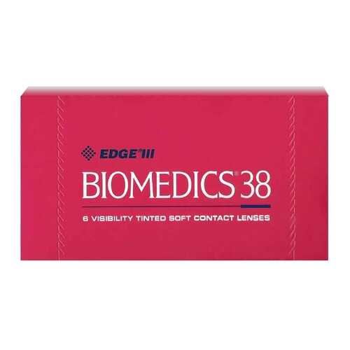 Контактные линзы Biomedics 38 6 линз R 8,6 -1,25 в Фармаимпекс