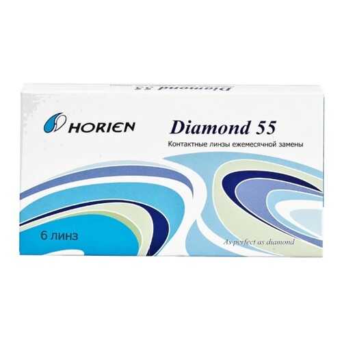 Контактные линзы Diamond 55 6 линз R 8,6 -6,00 в Фармаимпекс