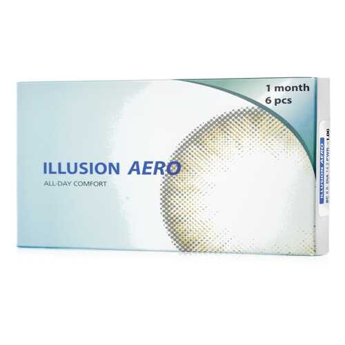 Контактные линзы ILLUSION Aero 6 линз R 8.6 -2.75D в Фармаимпекс