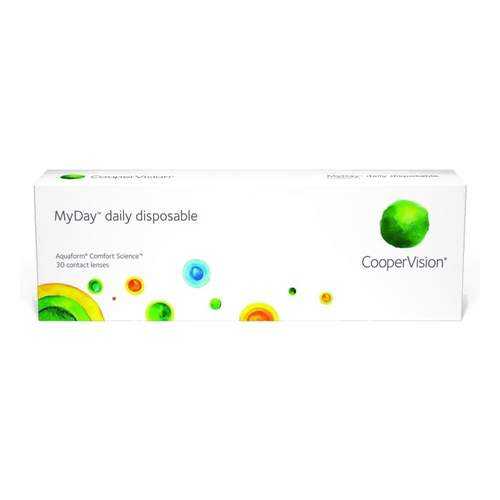 Контактные линзы MyDay Daily disposable 30 линз R 8,4 +1,25 в Фармаимпекс