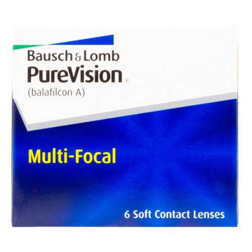 Контактные линзы PureVision Multi-Focal 6 линз low -2,75 в Фармаимпекс