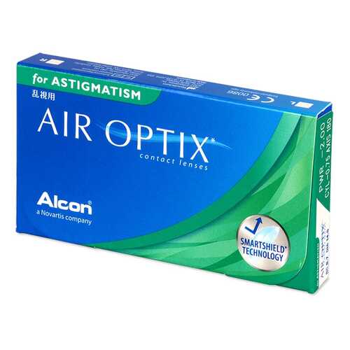 Контактные линзы Air Optix for Astigmatism 3 линзы R 8,7 -1,50/-2,25/90 в Фармаимпекс