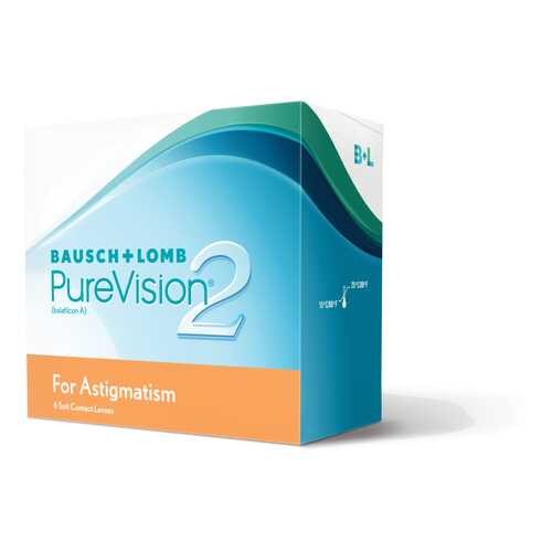 Контактные линзы PureVision 2 for Astigmatism 3 линзы -2,50/-2,25/170 в Фармаимпекс