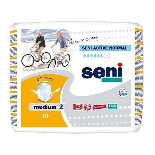 Подгузники для взрослых SENI Active Normal Medium, 10 шт. в Фармаимпекс