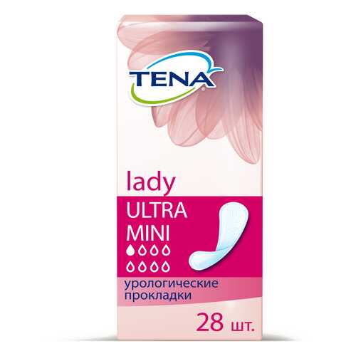 Прокладки Tena Lady Ultra Mini Урологические 28 шт в Фармаимпекс