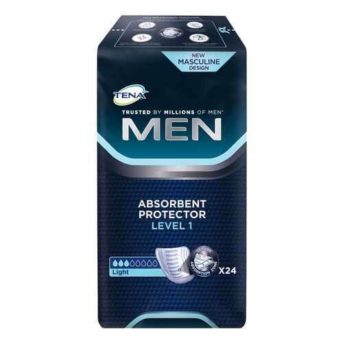 Урологические прокладки для мужчин, 24 шт. Tena Men Level 1 в Фармаимпекс