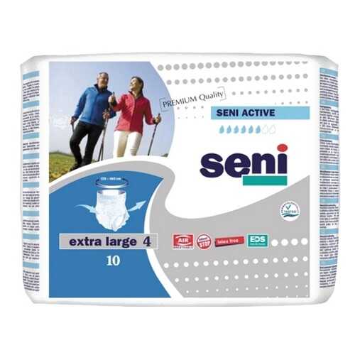 Впитывающие трусы SENI Active XL 10 шт. XL10-RU1 в Фармаимпекс