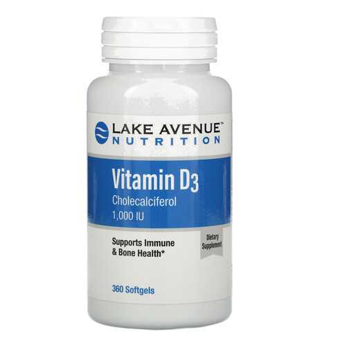 Витамин D3 1000 ме Lake avenue nutrition таблетки 360 шт. в Фармаимпекс