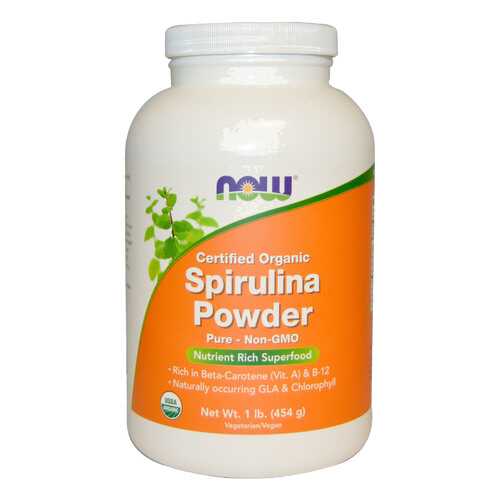 Добавка для здоровья NOW Spirulina Powder 454 г натуральный в Фармаимпекс