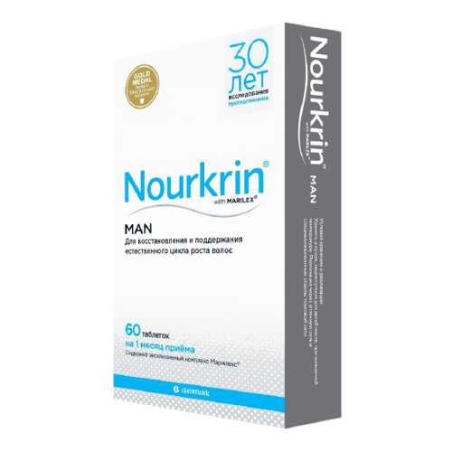 Нуркрин Scanpharm для мужчин таблетки 60 шт. в Фармаимпекс