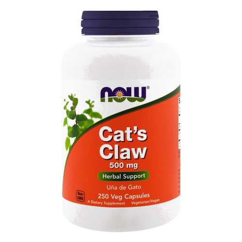 Добавка для иммунитета NOW Cat's Claw 250 капс. натуральный в Фармаимпекс