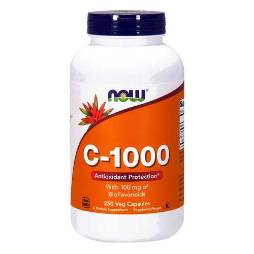 NOW C-1000 With Bioflavonoids 250 капсул в Фармаимпекс
