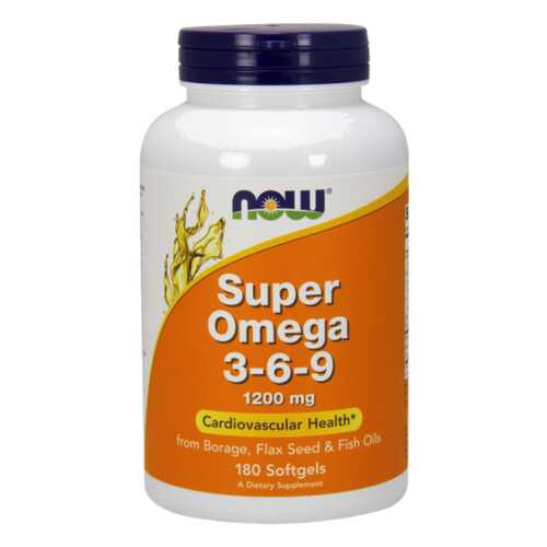 Omega 3-6-9 NOW Super 180 капс. в Фармаимпекс