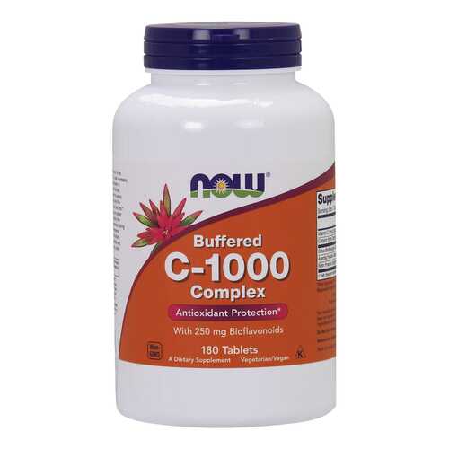 Витамин C NOW C-1000 Complex Buffered 180 табл. в Фармаимпекс