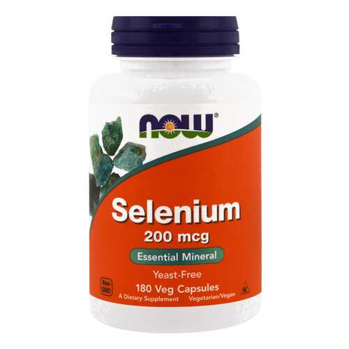 Витаминно-минеральный комплекс NOW Selenium 180 капс. в Фармаимпекс